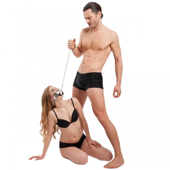 ZEMALIA UK Couples ZEMALIA Platinum Bound Chained Collar and Leash Restraint Kit ZEMALIA UK Couples ZEMALIA Platinum Bound Chained Collar and Leash Restraint Kit