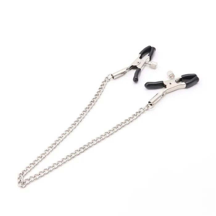 1 Pair 30cm Chains Men Nipple Clip Toy weadultshop Male Sex Toys 1 Pair 30cm Chains Men Nipple Clip Toy weadultshop Male Sex Toys