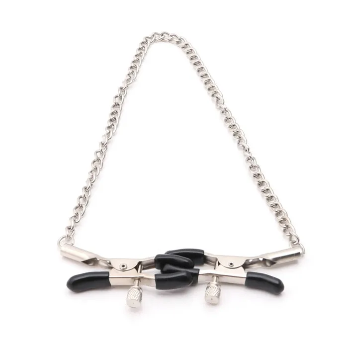 1 Pair 30cm Chains Men Nipple Clip Toy weadultshop Male Sex Toys 1 Pair 30cm Chains Men Nipple Clip Toy weadultshop Male Sex Toys