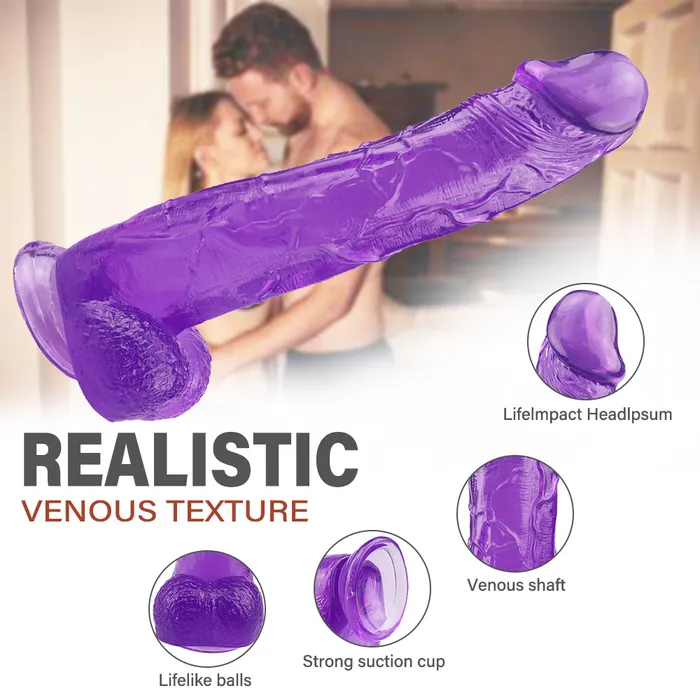 12 inch big head purple dildo Dildos