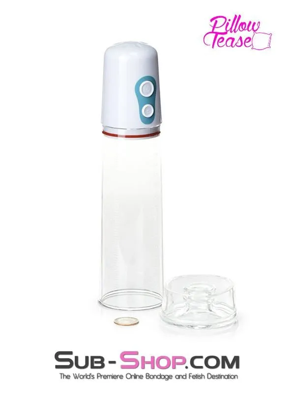 1609M Auto Vacuum White Penis Pump Moonwell Male Sex Toys