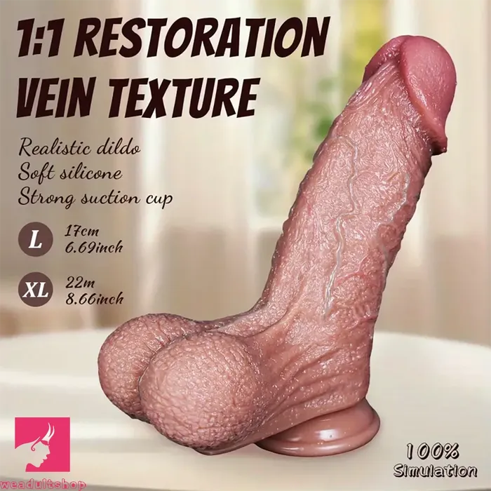 669in 866in Realistic Simulation Soft Silicone Dildo Women Sex Love Weadultshop Dildos