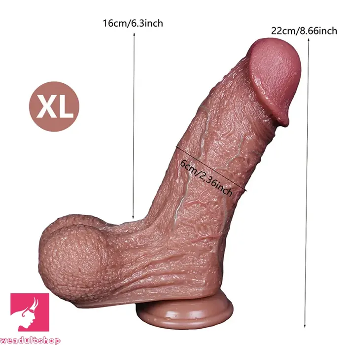 669in 866in Realistic Simulation Soft Silicone Dildo Women Sex Love Weadultshop Dildos