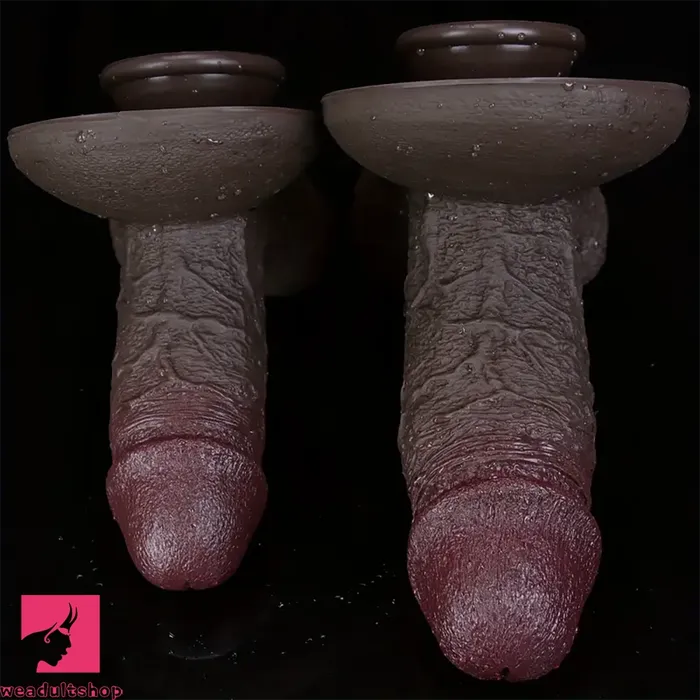 728in 885in Ebony Dildo Silicone Soft Dildo Female Adult Love Toy Weadultshop Dildos