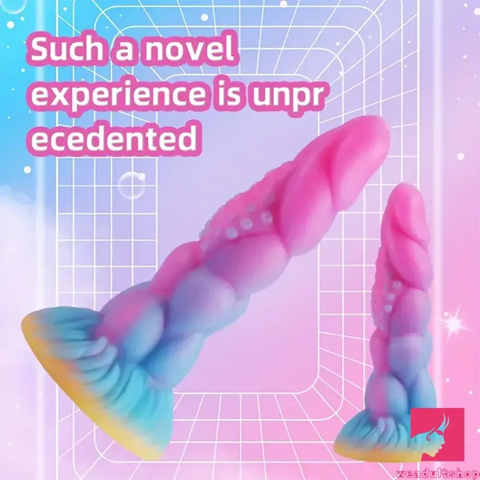 78in Monster Luminous Silicone Women Dildo For HandsFree Sex Play Weadultshop Female Sex Toys