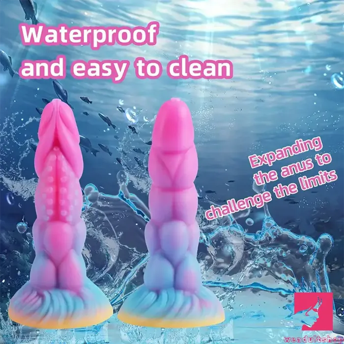 78in Monster Luminous Silicone Women Dildo For HandsFree Sex Play Weadultshop Female Sex Toys