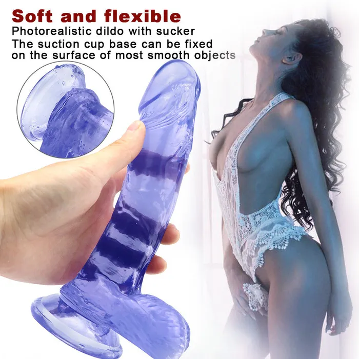 7 inch blue dildo Anal