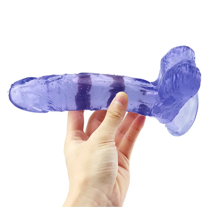 7 inch blue dildo Anal