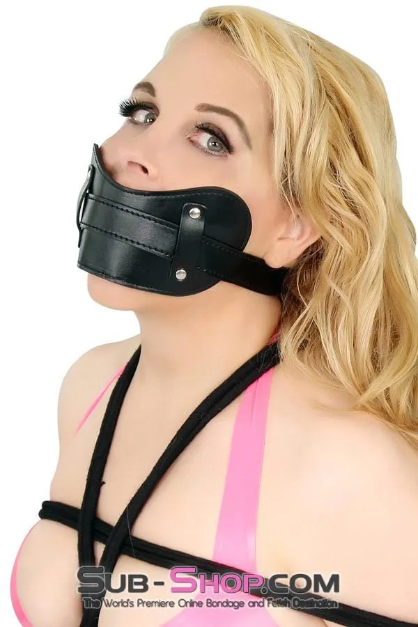 8954DL Stuffed Slave Mouth Locking Panel Gag MEGA Deal Idea Vibrators