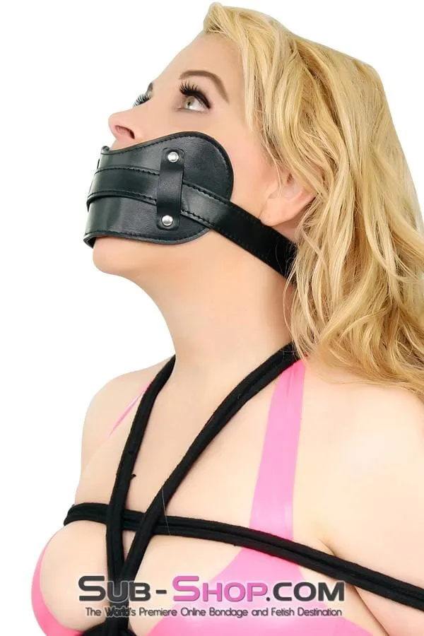 8954DL Stuffed Slave Mouth Locking Panel Gag MEGA Deal Idea Vibrators
