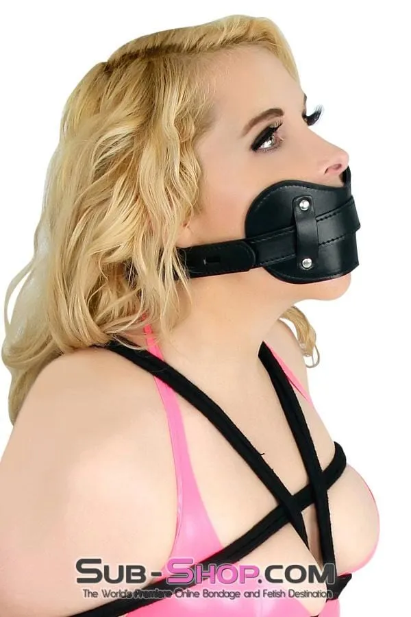 8954DL Stuffed Slave Mouth Locking Panel Gag MEGA Deal Idea Vibrators
