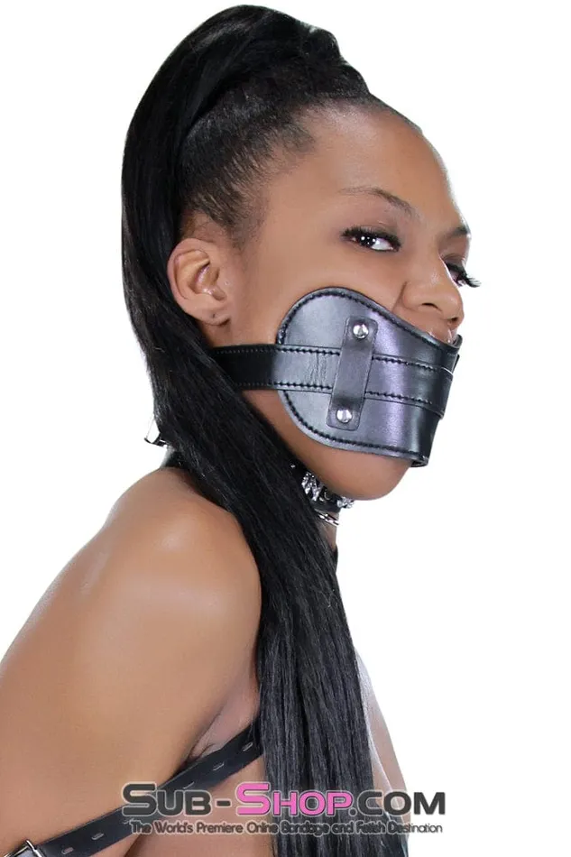 8954DL Stuffed Slave Mouth Locking Panel Gag MEGA Deal Idea Vibrators