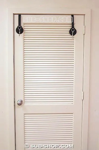 9757A Door Savers OverTheDoor Bondage Connection Straps Autumn Handcuffs Restraints