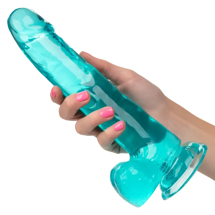 Anal CalExotics Size Queen 8 Inch Blue