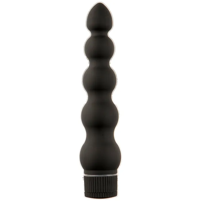 Black Magic 7 Ribbed Waterproof Vibe for Ultimate Fun Doc Johnson Vibrators