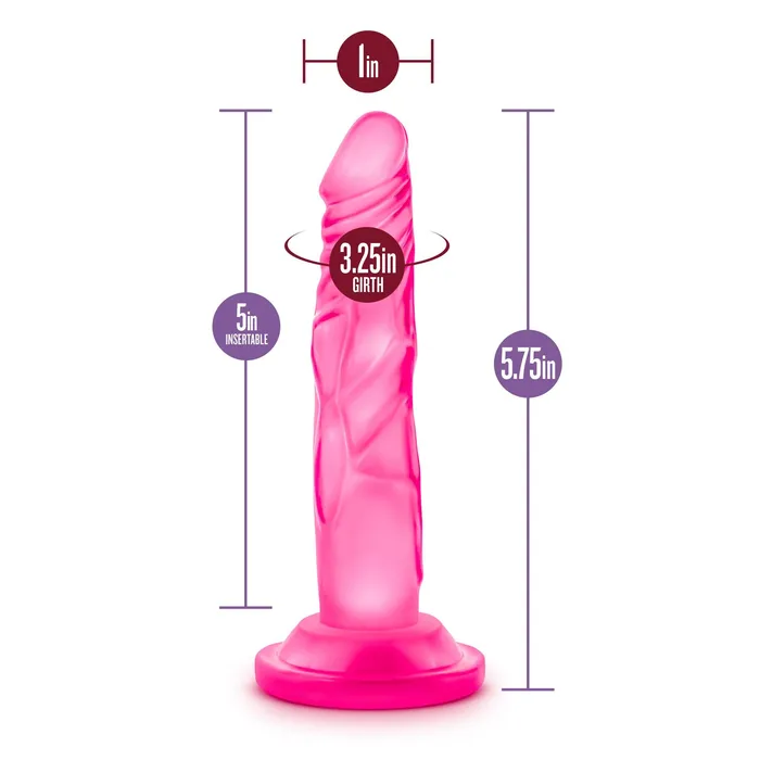 Blush Naturally Yours 5 Inch Mini Cock Pink Dildos Blush Naturally Yours 5 Inch Mini Cock Pink Dildos