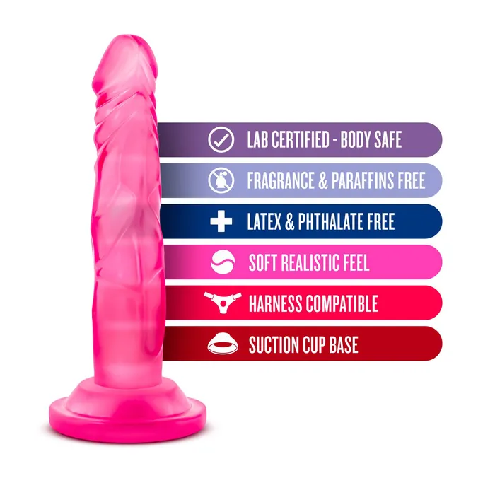 Blush Naturally Yours 5 Inch Mini Cock Pink Dildos Blush Naturally Yours 5 Inch Mini Cock Pink Dildos