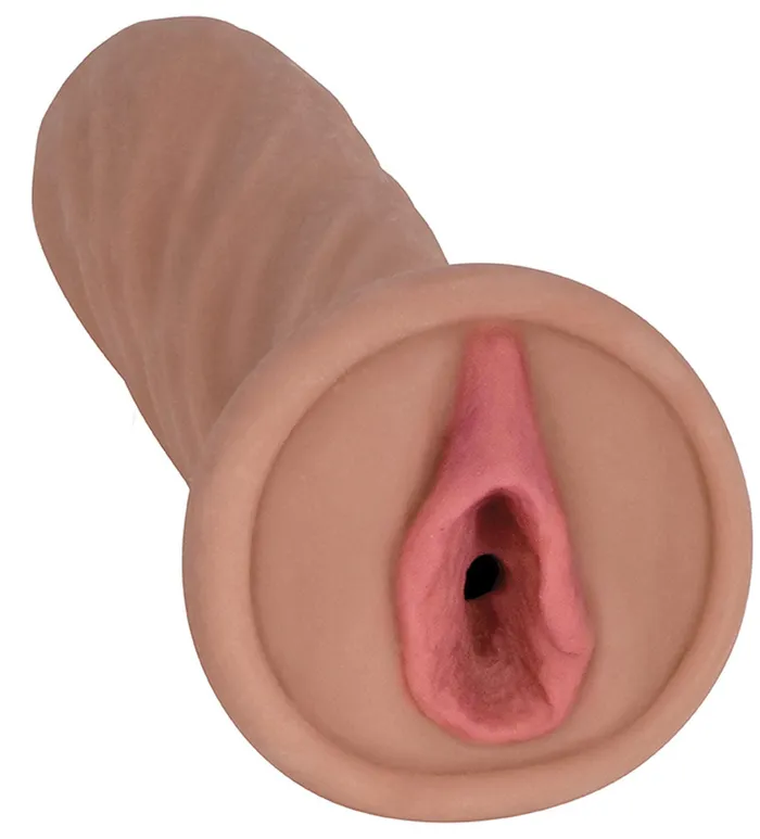 Buzzing Lip Stroker Realistic Feel with OneTouch Bullet Curve Toys Male Sex Toys