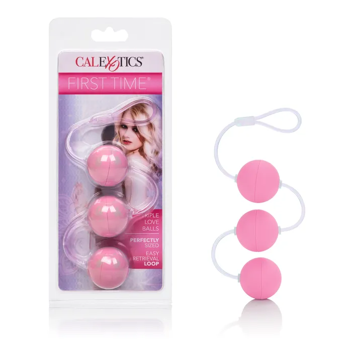 Calexotics Beginners Velvety Love Balls for Fun and Comfort Dildos