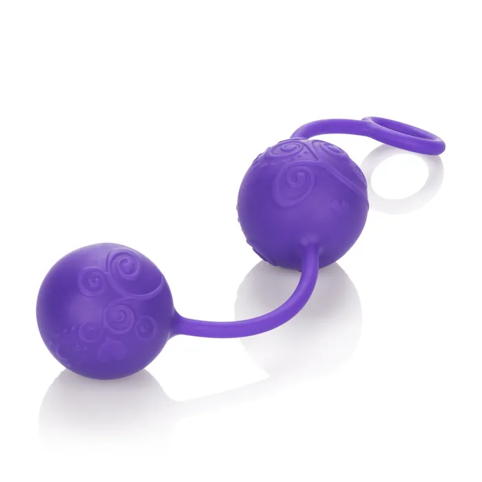 Calexotics Fun Kegel Kit Play with Balls and Stimulator for Happy Vibes Female Sex Toys
