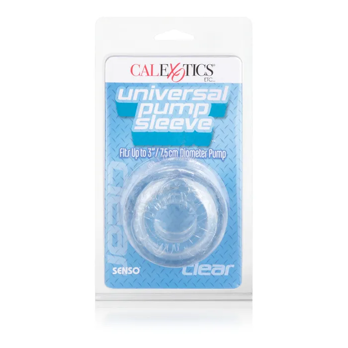 Calexotics Male Sex Toys Stretchy Pump Sleeve for Extra Fun and Comfort
