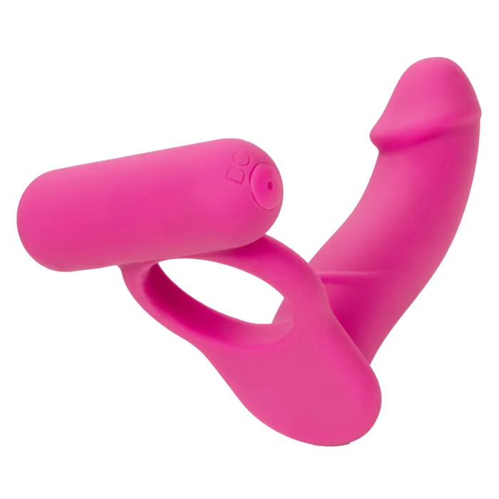 CalExotics Vibrators Silicone Rechargeable Double Diver Pink