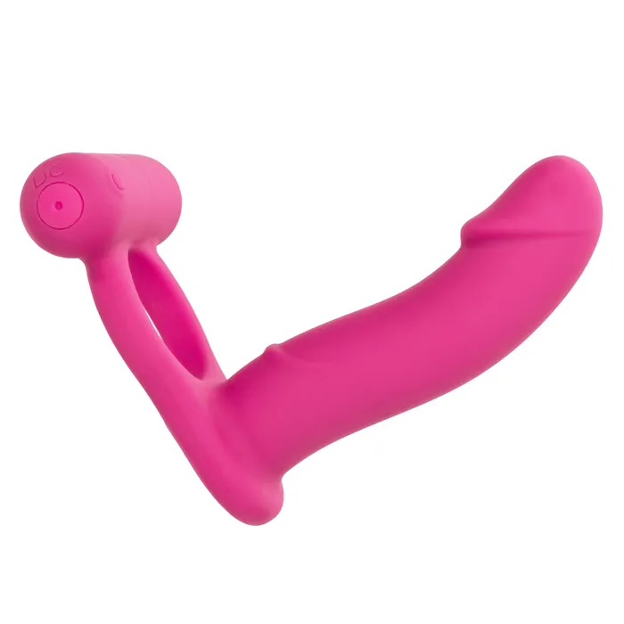 CalExotics Vibrators Silicone Rechargeable Double Diver Pink