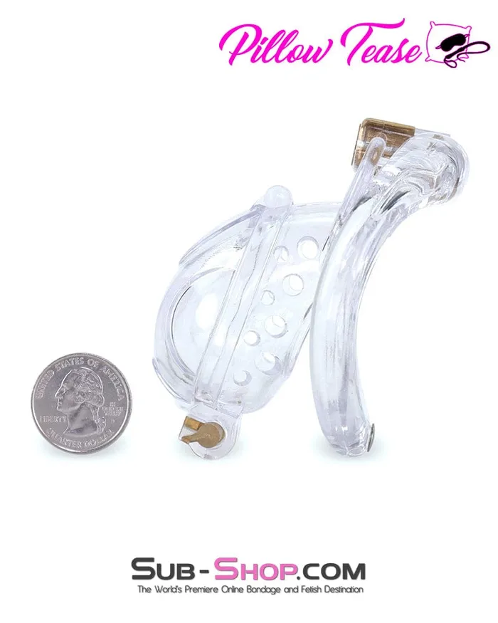 Dildos Aria 7900AR Porthole 2 Lock Cock Teasing and Torment Chastity Device
