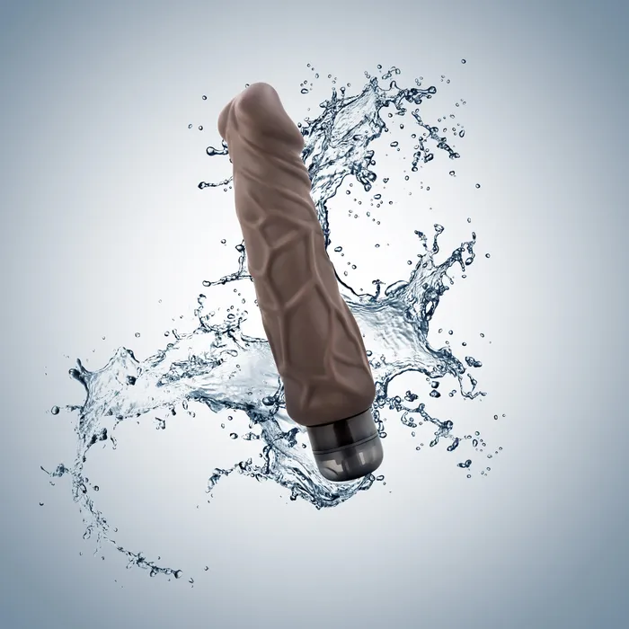 Dildos Blush Novelties Magic Vibes 9Inch Waterproof Dildo Twist and Splash Fun