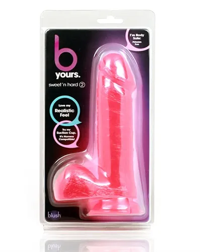 Dildos Blush Novelties Sweet n Hard 2 7Inch Suction Cup Adventure Dildo