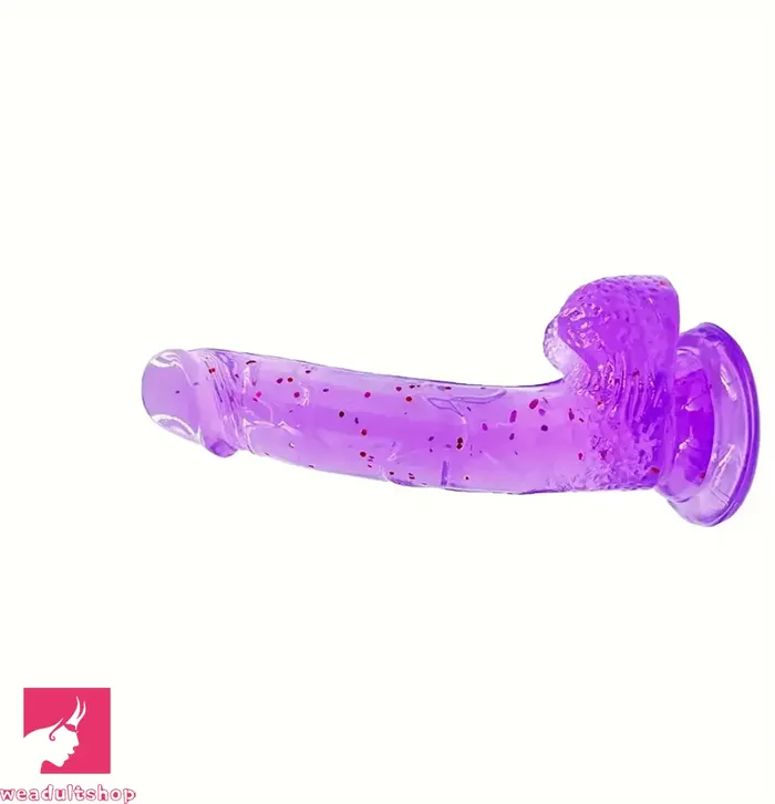 Dildos Weadultshop 787in Jelly Confetti Women Dildo For G Spot Clit Stimulate Massage
