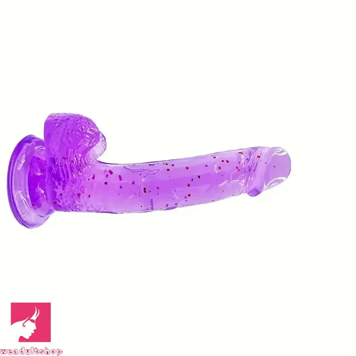 Dildos Weadultshop 787in Jelly Confetti Women Dildo For G Spot Clit Stimulate Massage