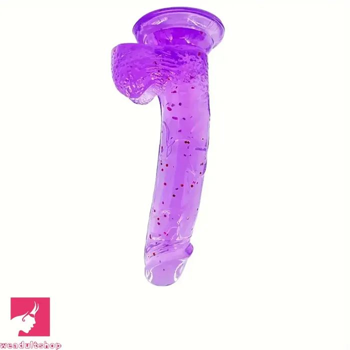 Dildos Weadultshop 787in Jelly Confetti Women Dildo For G Spot Clit Stimulate Massage