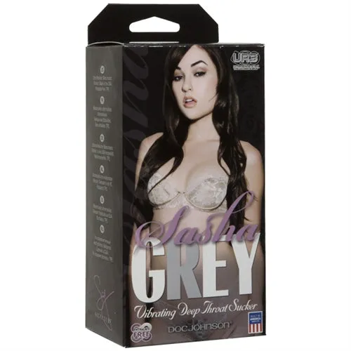 Doc Johnson Sasha Grey Vibrating Deep Throat Pleasure Toy with Celebrity Mold Male Sex Toys Doc Johnson Sasha Grey Vibrating Deep Throat Pleasure Toy with Celebrity Mold Male Sex Toys