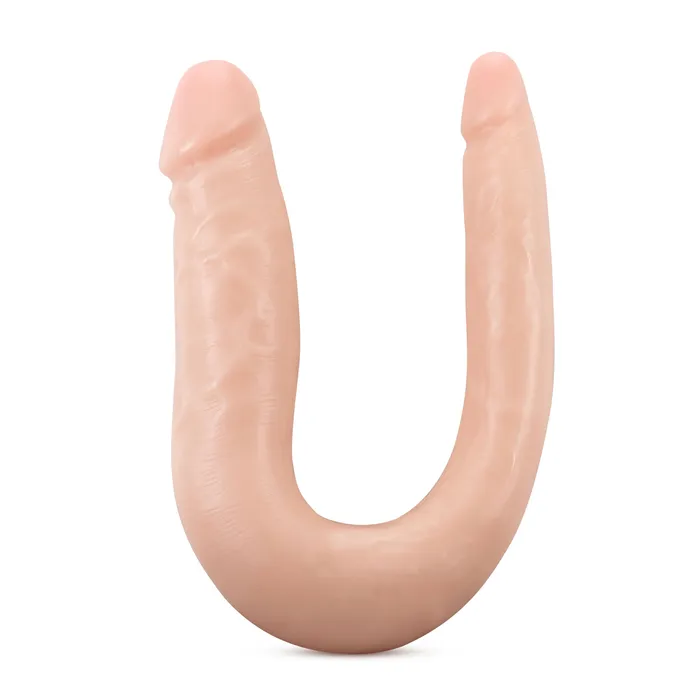 Dr Skin Silicone Dr Double 12 Inch Double Dong Vanilla Blush Dildos