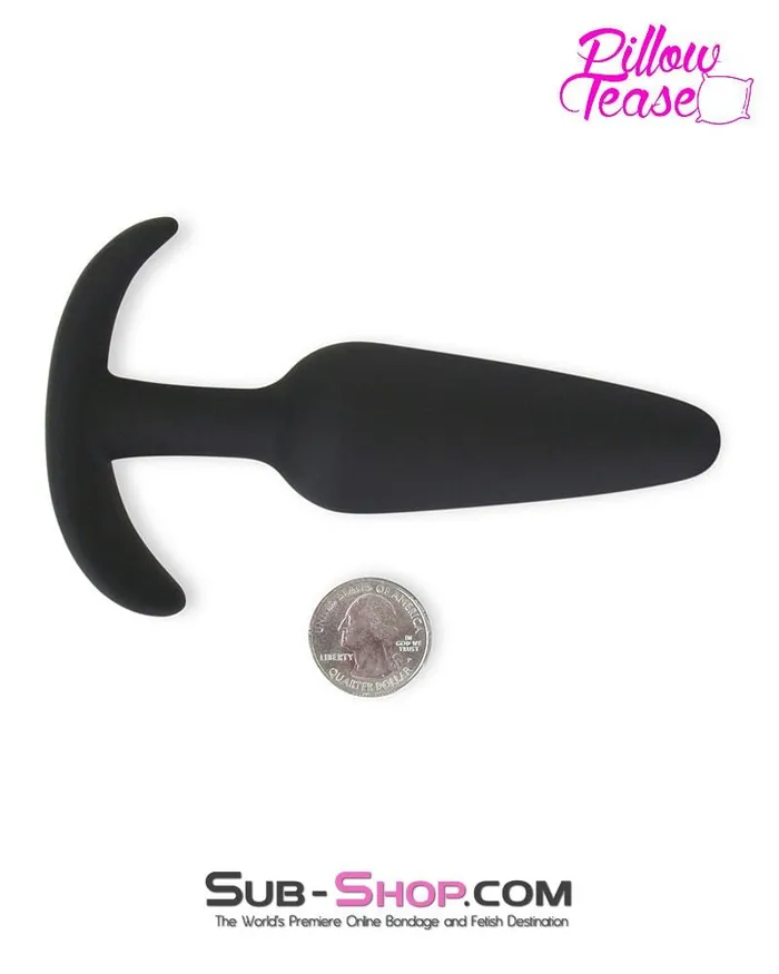Eiffel Anal 0710E Long Black Silicone Anal Sex Training Butt Plug