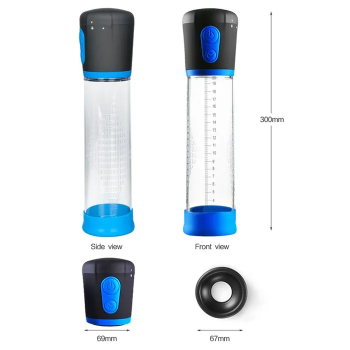 Electric 3 Speeds Waterproof Vacuum Penis Pump For Male Weadultshop Male Sex Toys Electric 3 Speeds Waterproof Vacuum Penis Pump For Male Weadultshop Male Sex Toys