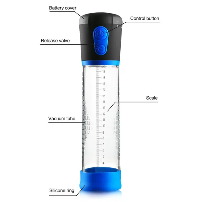 Electric 3 Speeds Waterproof Vacuum Penis Pump For Male Weadultshop Male Sex Toys Electric 3 Speeds Waterproof Vacuum Penis Pump For Male Weadultshop Male Sex Toys