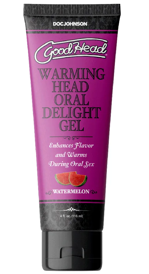 Enhancers Doc Johnson Goodhead Warming Head Oral Delight Gel Watermelon 4 Fl Oz Enhancers Doc Johnson Goodhead Warming Head Oral Delight Gel Watermelon 4 Fl Oz