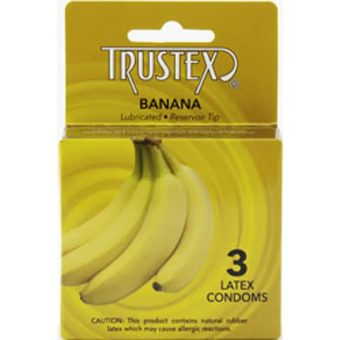 Enhancers Trustex Flavored Lubricated Condoms 3 Pack Banana Paradise Marketing Enhancers Trustex Flavored Lubricated Condoms 3 Pack Banana Paradise Marketing