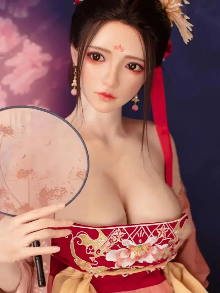 F5106150cm4ft9225kg D Cup Qi Chinese Sexy Silicone Sex Doll In ChineseJX Doll JX Doll Male Sex Toys