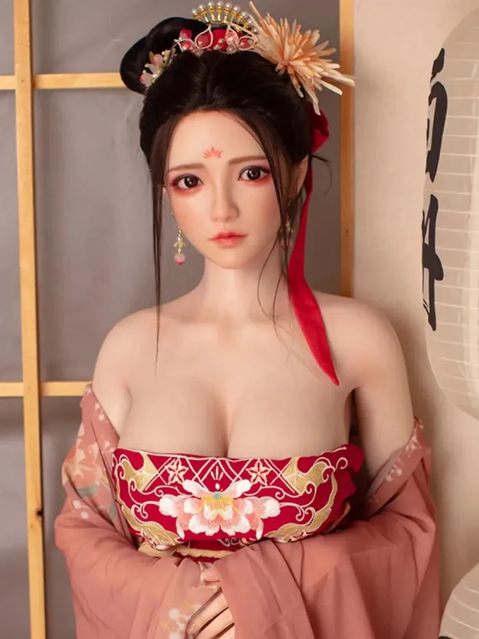F5106150cm4ft9225kg D Cup Qi Chinese Sexy Silicone Sex Doll In ChineseJX Doll JX Doll Male Sex Toys