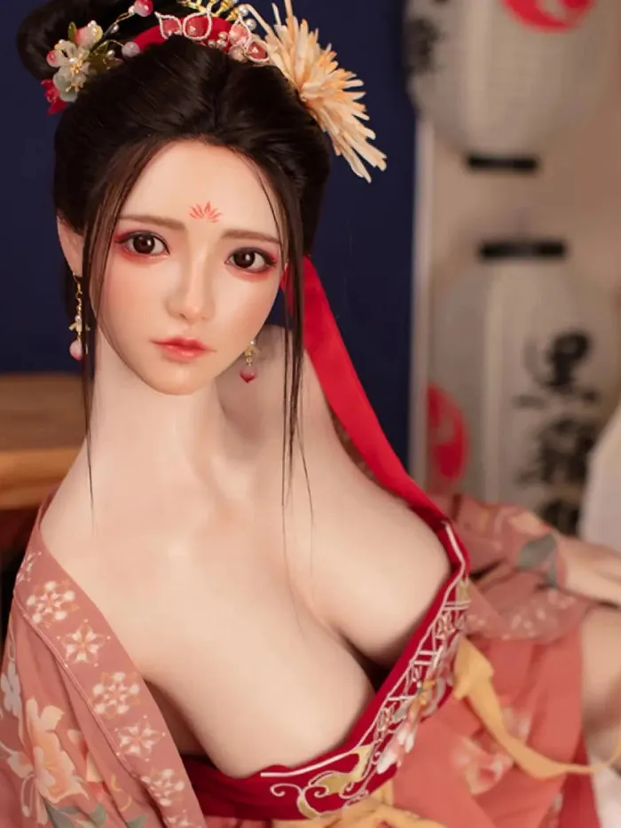 F5106150cm4ft9225kg D Cup Qi Chinese Sexy Silicone Sex Doll In ChineseJX Doll JX Doll Male Sex Toys