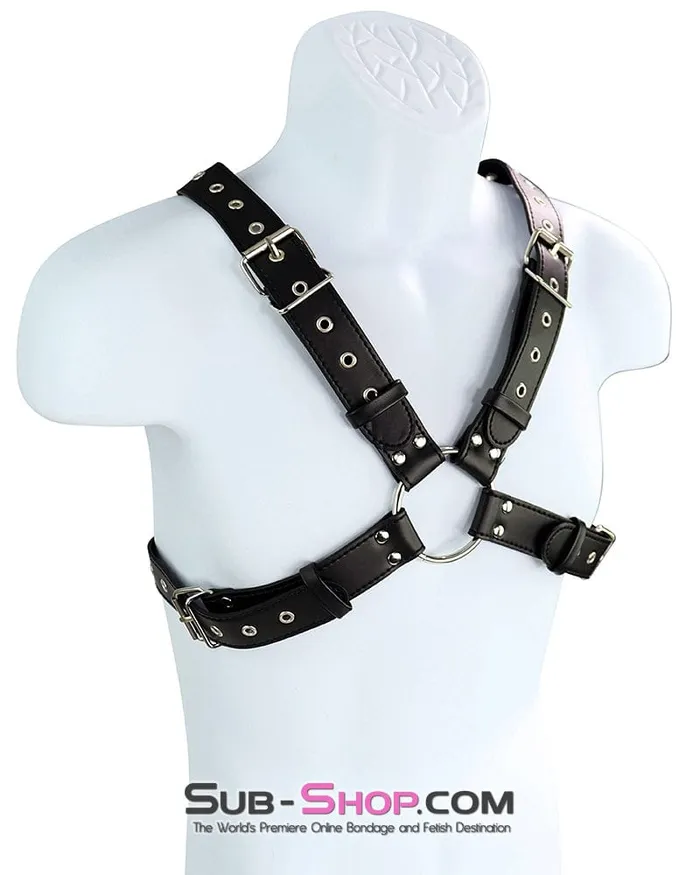 Female Sex Toys Idea 0789DL Mans Sexy Bondage Chest Harness