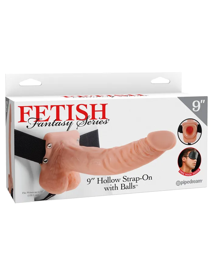 Female Sex Toys Pipedream 9Inch Hollow StrapOn Fun Adventures Await with Lifelike Textures