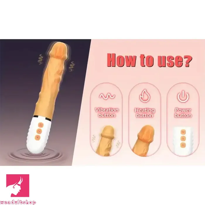 Female Sex Toys Weadultshop 906in Automatic Big Heating Vibrating Dildo Machine For Clit Sex
