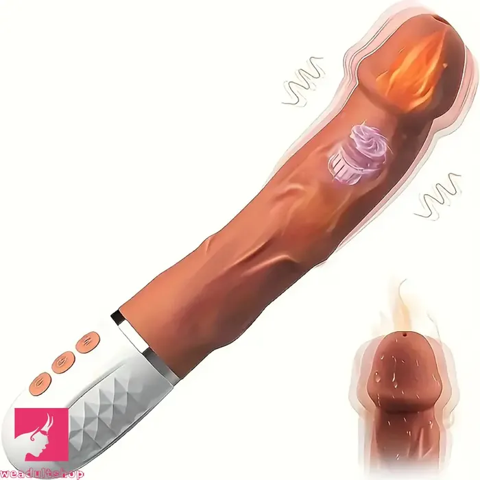Female Sex Toys Weadultshop 906in Automatic Big Heating Vibrating Dildo Machine For Clit Sex