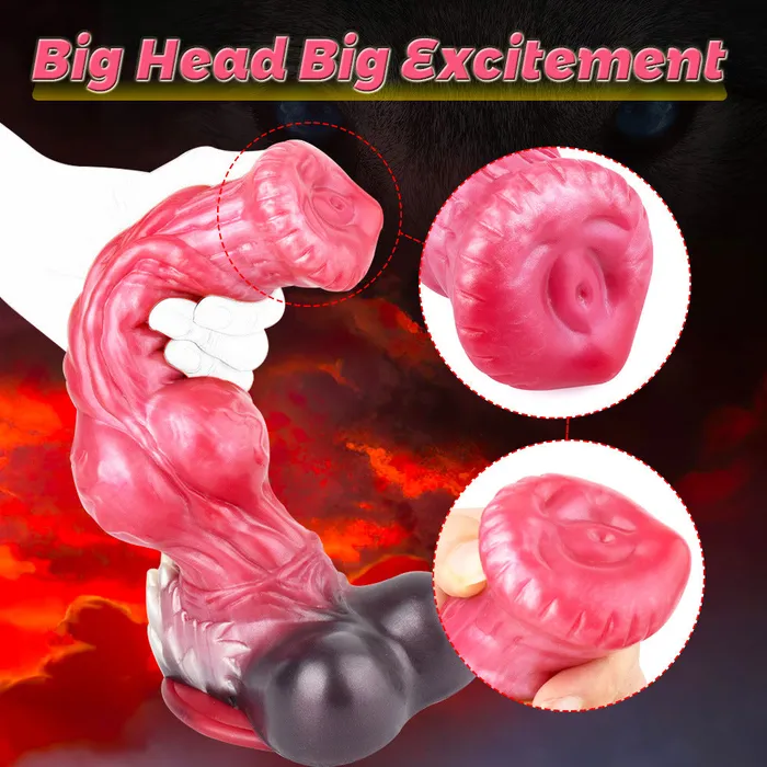 Female Sex Toys Werewolf Dildo Giant Animal Fantasy