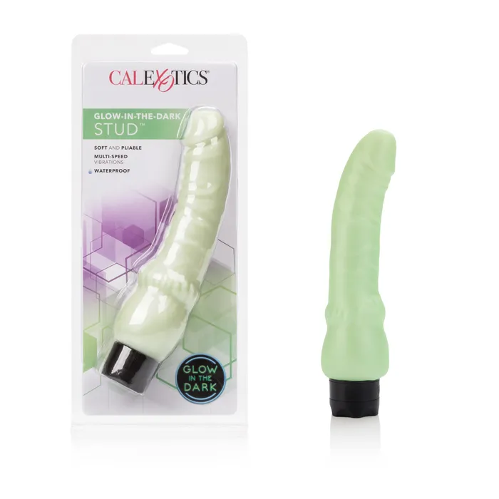 GlowintheDark Waterproof Vibrator with MultiSpeed Thrills Calexotics Female Sex Toys GlowintheDark Waterproof Vibrator with MultiSpeed Thrills Calexotics Female Sex Toys