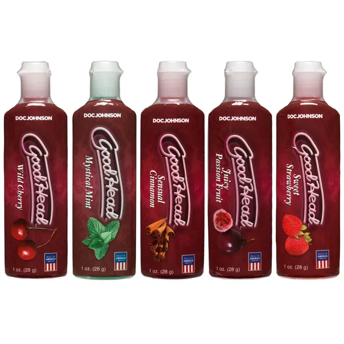 Good Head Oral Delight Gel 5 Pack Doc Johnson Enhancers